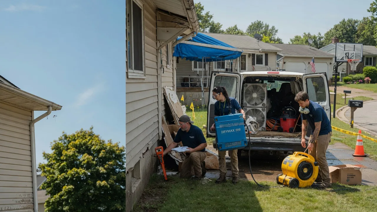 Ceiling Leak Cleanup in Palmyra, NY near me